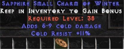 11 Resist Cold w/ 5-9 Cold Damage SC - West Non-Ladder