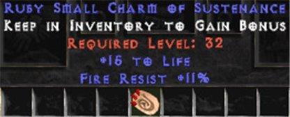 11 Resist Fire w/ 15 Life SC - Europe Non-Ladder