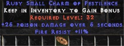 11 Resist Fire w/ 25 Poison Damage SC - Europe Non-Ladder