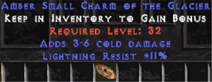11 Resist Lightning w/ 3-6 Cold Damage SC - East Non-Ladder