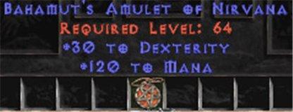 120 Mana & 30 Dex - Europe Non-Ladder