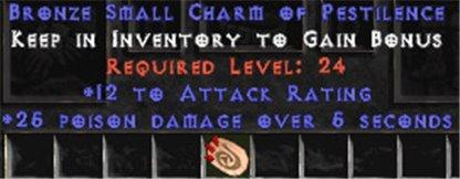 12 Attack Rating w/ 25 Poison Damage SC - Europe Non-Ladder