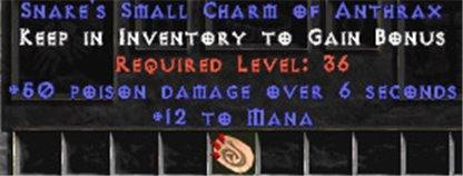12 Mana w/ 50 Poison Damage SC - West Non-Ladder