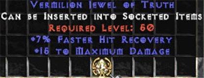 15 Max Damage / 7% FHR Jewel - Europe Non-Ladder