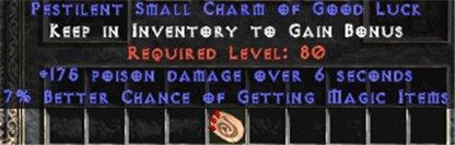 175 Poison Damage w/ 7% MF SC - Perfect - East Non-Ladder