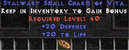 20-26 Defense w/ 20 Life SC - Europe Non-Ladder