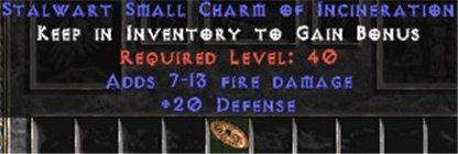 20-26 Defense w/ 7-13 Fire Damage SC - Europe Non-Ladder