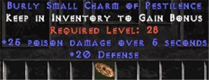 20 Defense w/ 25 Poison Damage SC - Europe Non-Ladder