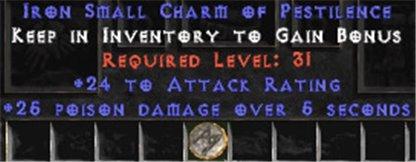 24 Attack Rating w/ 25 Poison Damage SC - Europe Non-Ladder
