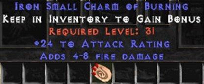 24 Attack Rating w/ 4-8 Fire Damage SC - Europe Non-Ladder