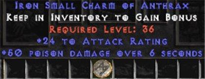 24 Attack Rating w/ 50 Poison Damage SC - Europe Non-Ladder