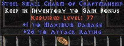 25-32 Attack Rating w/ 1 Max Damage SC - Europe Non-Ladder