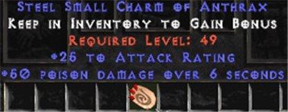 25-32 Attack Rating w/ 50 Poison Damage SC - East Non-Ladder