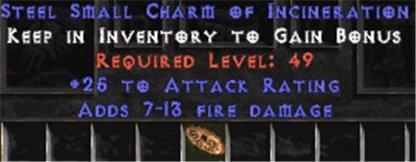 25-32 Attack Rating w/ 7-13 Fire Damage SC - Europe Non-Ladder