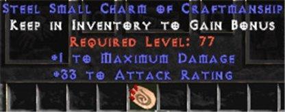 33-35 Attack Rating w/ 1 Max Damage SC - West Non-Ladder