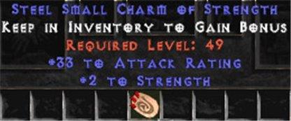 33-35 Attack Rating w/ 2 Str SC - West Non-Ladder