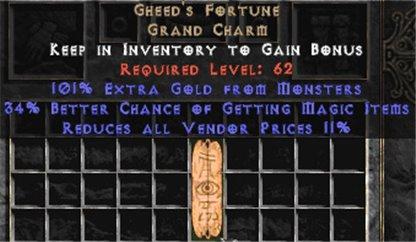 Gheed's Fortune - Unid - East Non-Ladder