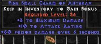 3 Max Damage w/ 10-16 AR & 50 Poison Damage SC - Europe Non-Ladder