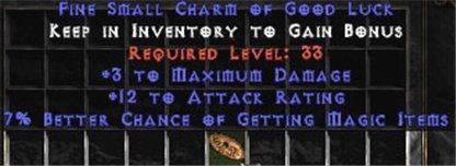3 Max Damage w/ 10-16 AR & 7% MF SC - Europe Non-Ladder