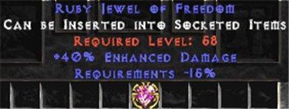 40% ED / -15% Requirements Jewel - West Non-Ladder