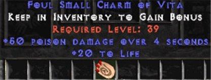 50 Poison Damage w/ 20 Life SC - Europe Non-Ladder