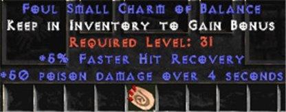 50 Poison Damage w/ 5% FHR SC - Europe Non-Ladder