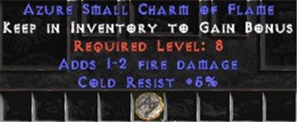 5 Resist Cold w/ 1-2 Fire Damage SC - East Non-Ladder