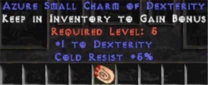 5 Resist Cold w/ 1 Dex SC - Europe Non-Ladder