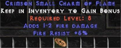 5 Resist Fire w/ 1-2 Fire Damage SC - West Non-Ladder