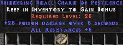 5 Resist All w/ 25 Poison Damage SC - Europe Non-Ladder