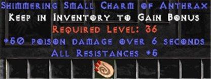 5 Resist All w/ 50 Poison Damage SC - West Non-Ladder
