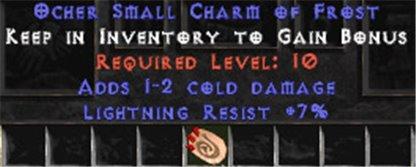 7 Resist Lightning w/ 1-2 Cold Damage SC - West Non-Ladder