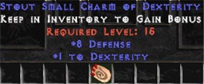 8 Defense w/ 1 Dex SC - Europe Non-Ladder