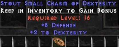 8 Defense w/ 2 Dex SC - West Non-Ladder