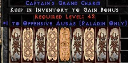 9 x Pack - Paladin Offensive Auras GC (plain) - Europe Non-Ladder
