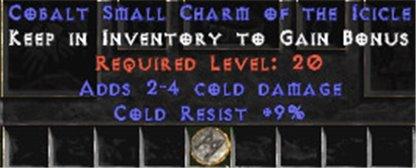 9 Resist Cold w/ 2-4 Cold Damage SC - West Non-Ladder