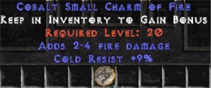 9 Resist Cold w/ 2-4 Fire Damage SC - West Non-Ladder