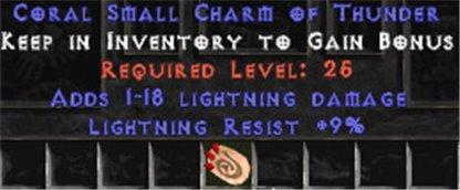 9 Resist Lightning w/ 1-18 Lightning Damage SC - West Non-Ladder