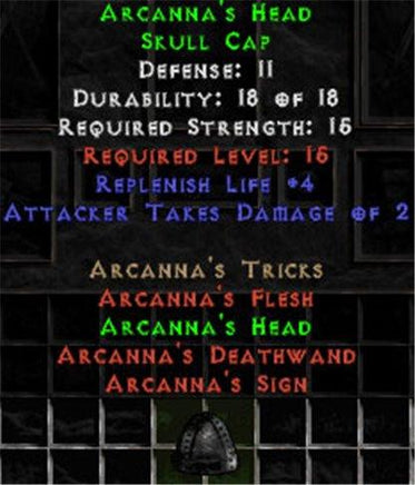 Arcanna's Head - Europe Non-Ladder