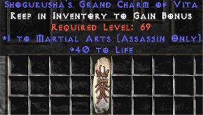 Assassin Martial Arts w/ 40 Life GC - Europe Non-Ladder