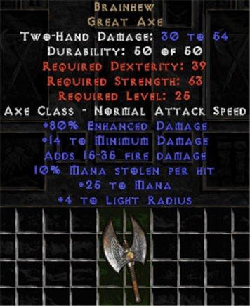 Brainhew - +80% ED - Europe Non-Ladder