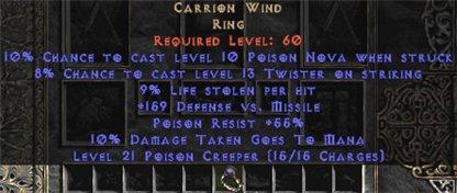 Carrion Wind - 9% LL - Perfect - Europe Non-Ladder