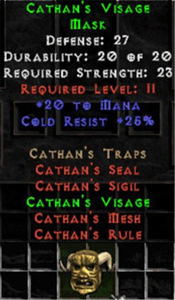 Cathan's Visage - 27 Def - Perfect - Europe Non-Ladder