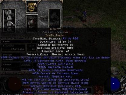 Infinity Colossus Voulge - Ethereal - 255-309% ED & -45-54% ELR - West Non-Ladder
