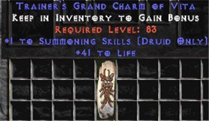 Druid Summoning Skills w/ 41-44 Life GC - Europe Non-Ladder