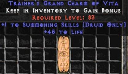 Druid Summoning Skills w/ 45 Life GC - East Non-Ladder