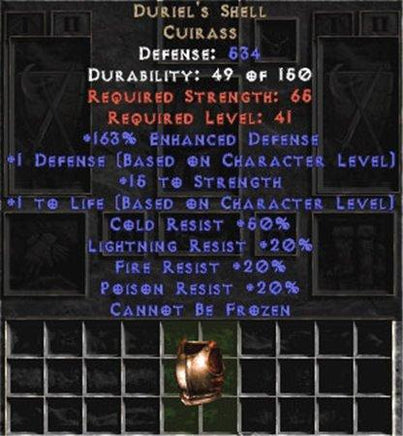 Duriel's Shell - East Non-Ladder