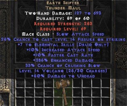 Earth Shifter 275%+ ED - East Non-Ladder