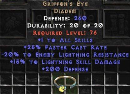Griffon's Eye - Unid - West Non-Ladder