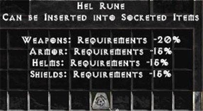 Hel Rune - West Non-Ladder